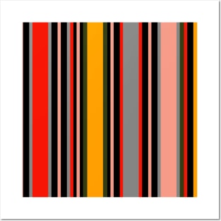 Ancient Color Stripes Posters and Art